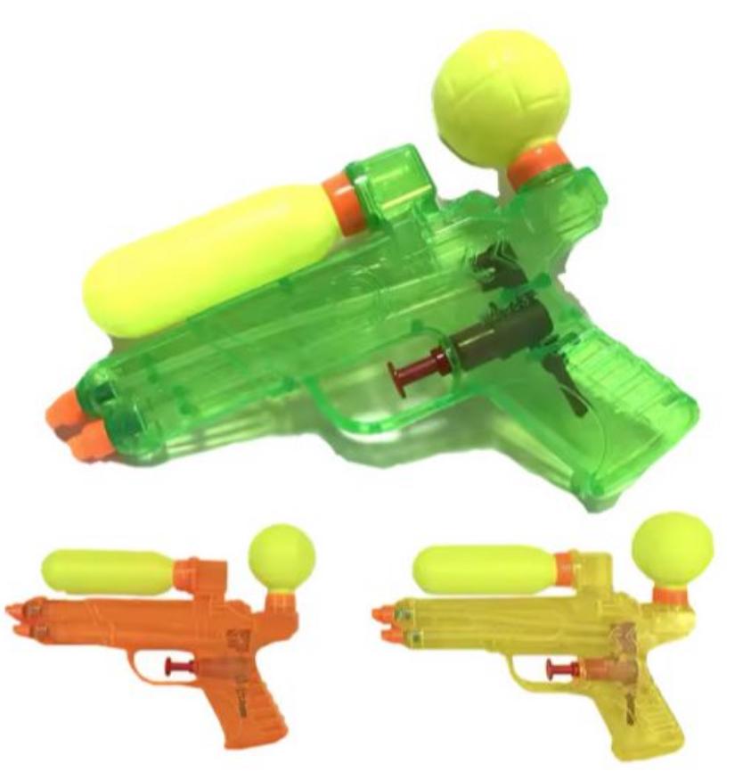 Juego lanza agua pequeño 2 tanques