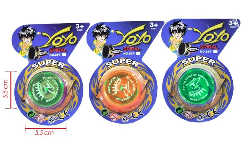 (MG33185)Yoyo carton luz 