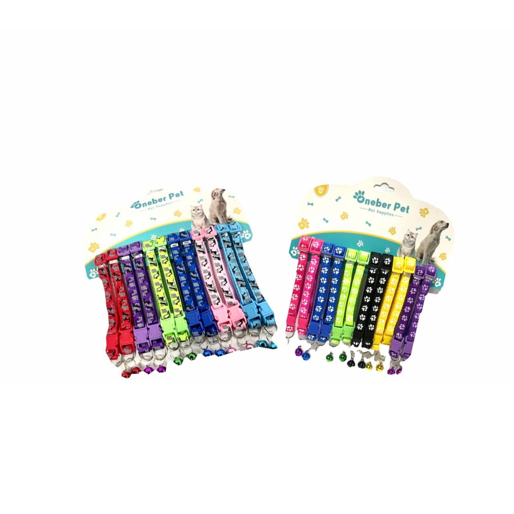 (SE8016)Collar mascota sonajero x12 pequeño