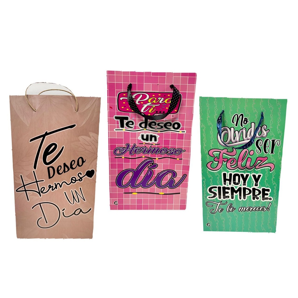 Bolsa regalo cariñitos vertical grande