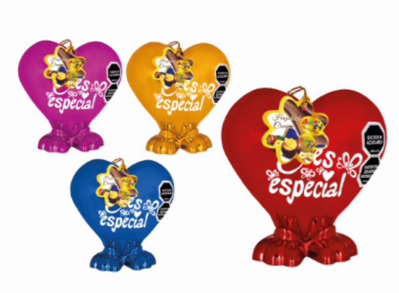 Chocolate adro corazon personaje x45gr