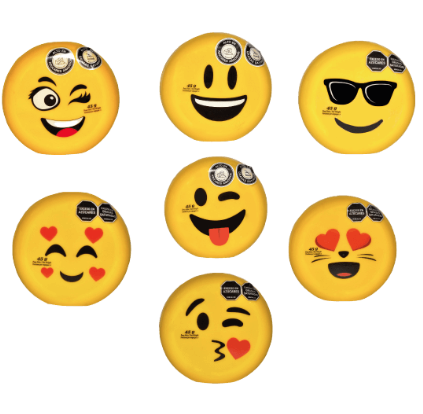 Chocolate adro estuche emoji