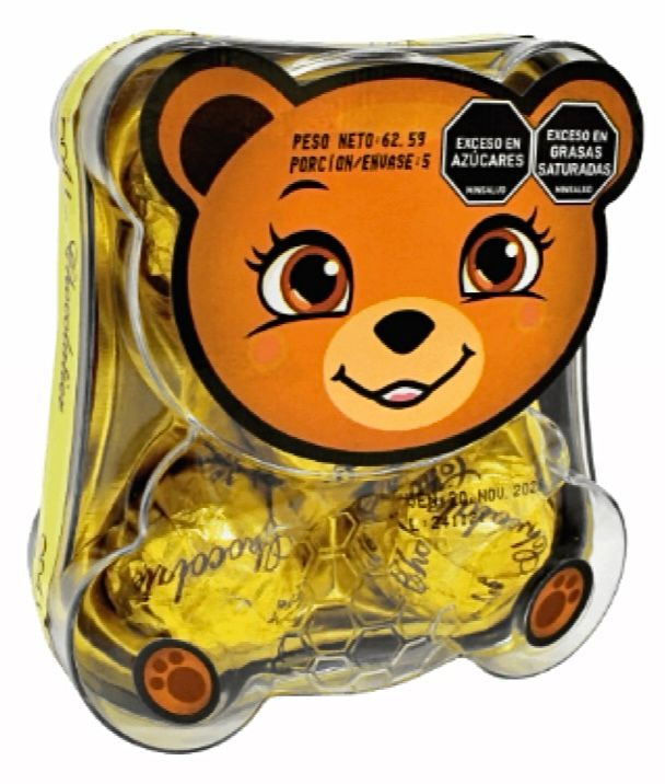 Chocolate adro oso x 62.5 gr