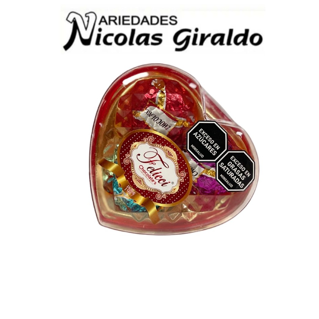 Chocolate feliccie corazon X3