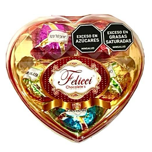 Chocolate feliccie corazon X5