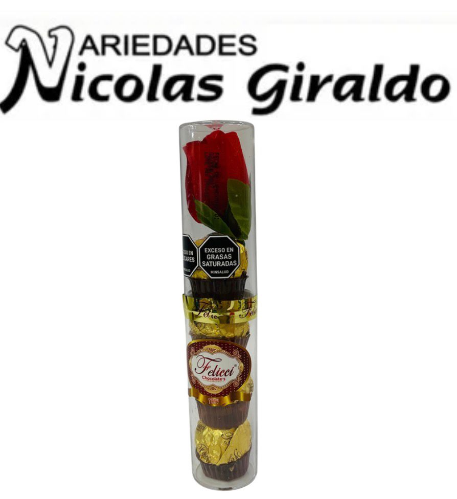 Chocolate feliccie rosa x4