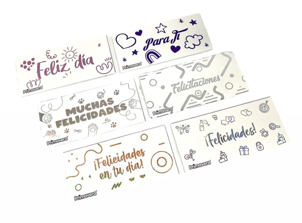 Lluvia sobre primavera Toda ocacion blanca x12