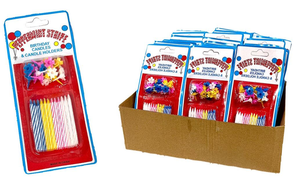 (50026)Vela pitillo x24  CAJA X24 