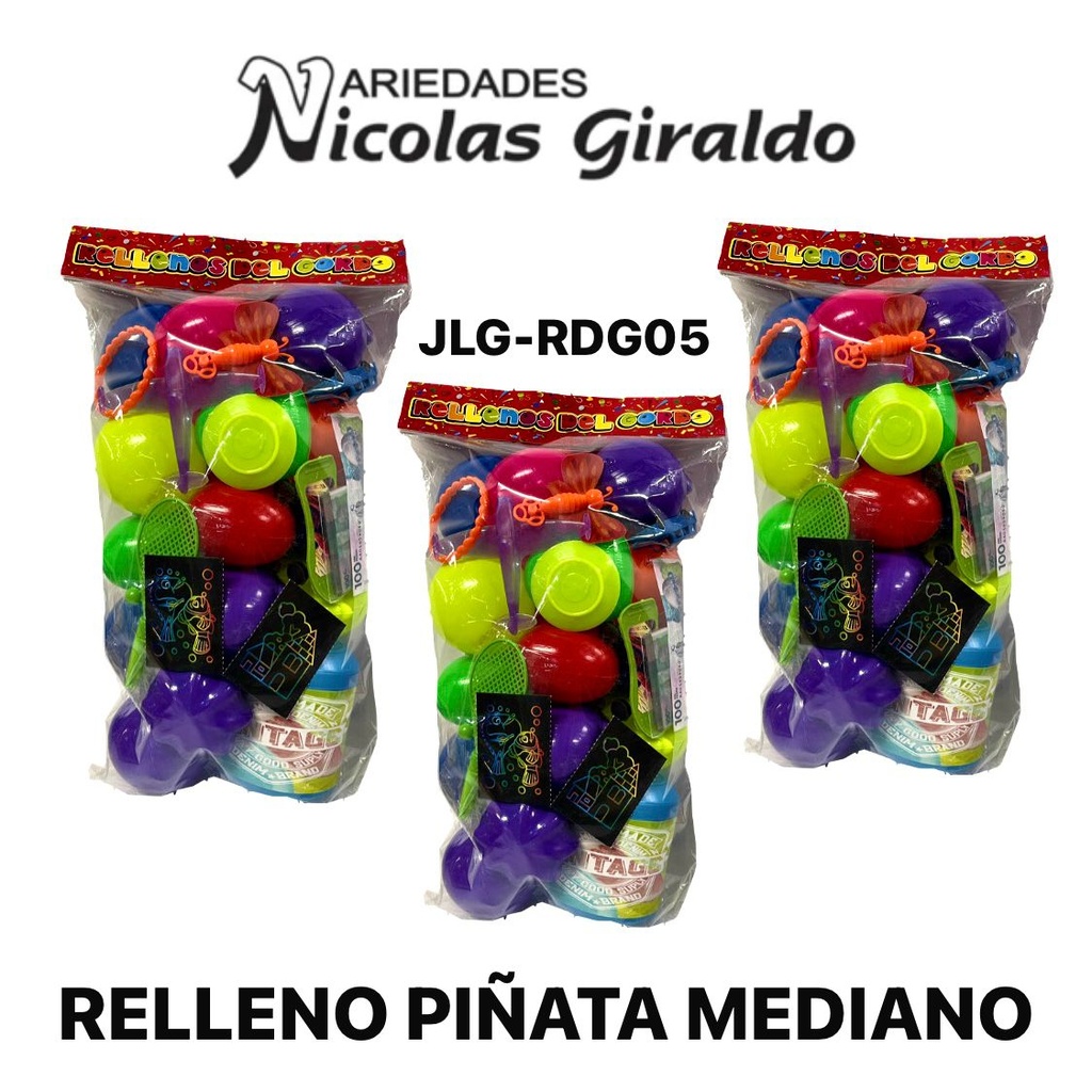 Relleno piñata mediano
