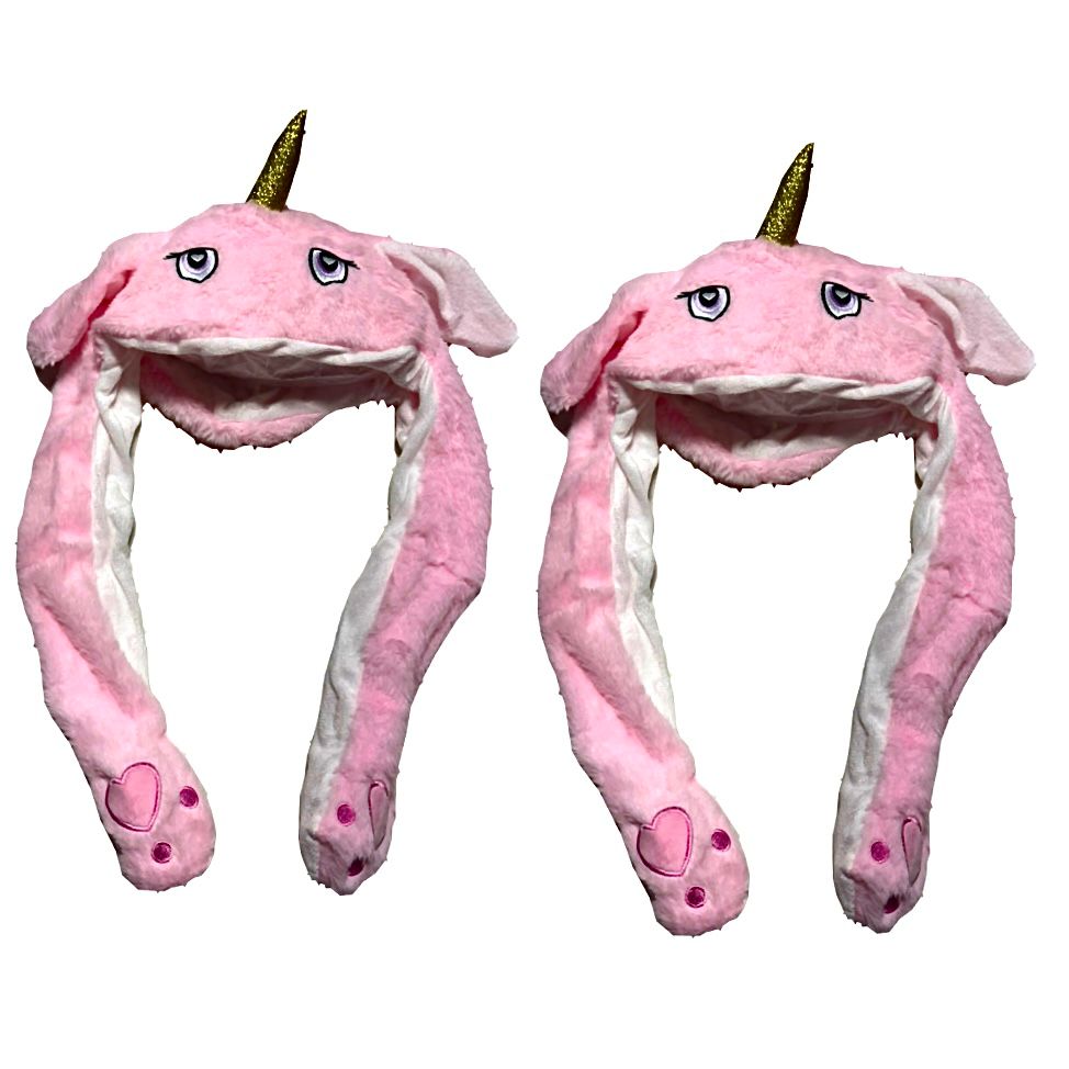 Gorro peluche infantil orejas luz   