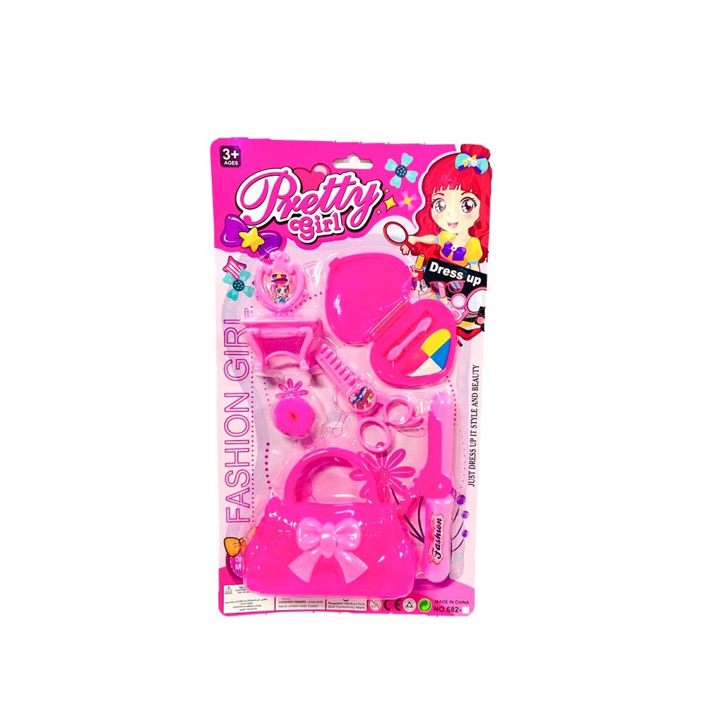 Set belleza niña carton