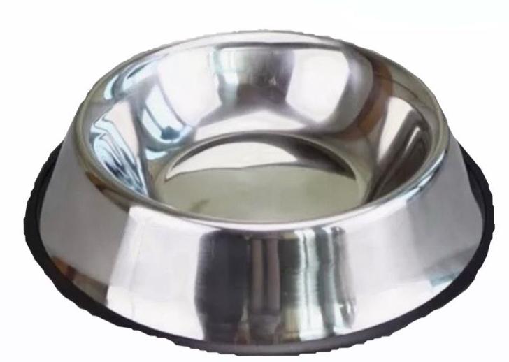 Comedero para mascota metalica x1 grande