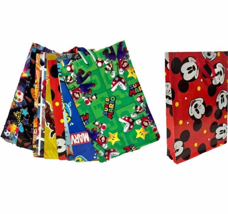 @Bolsa regalo primavera mediana pqt x12