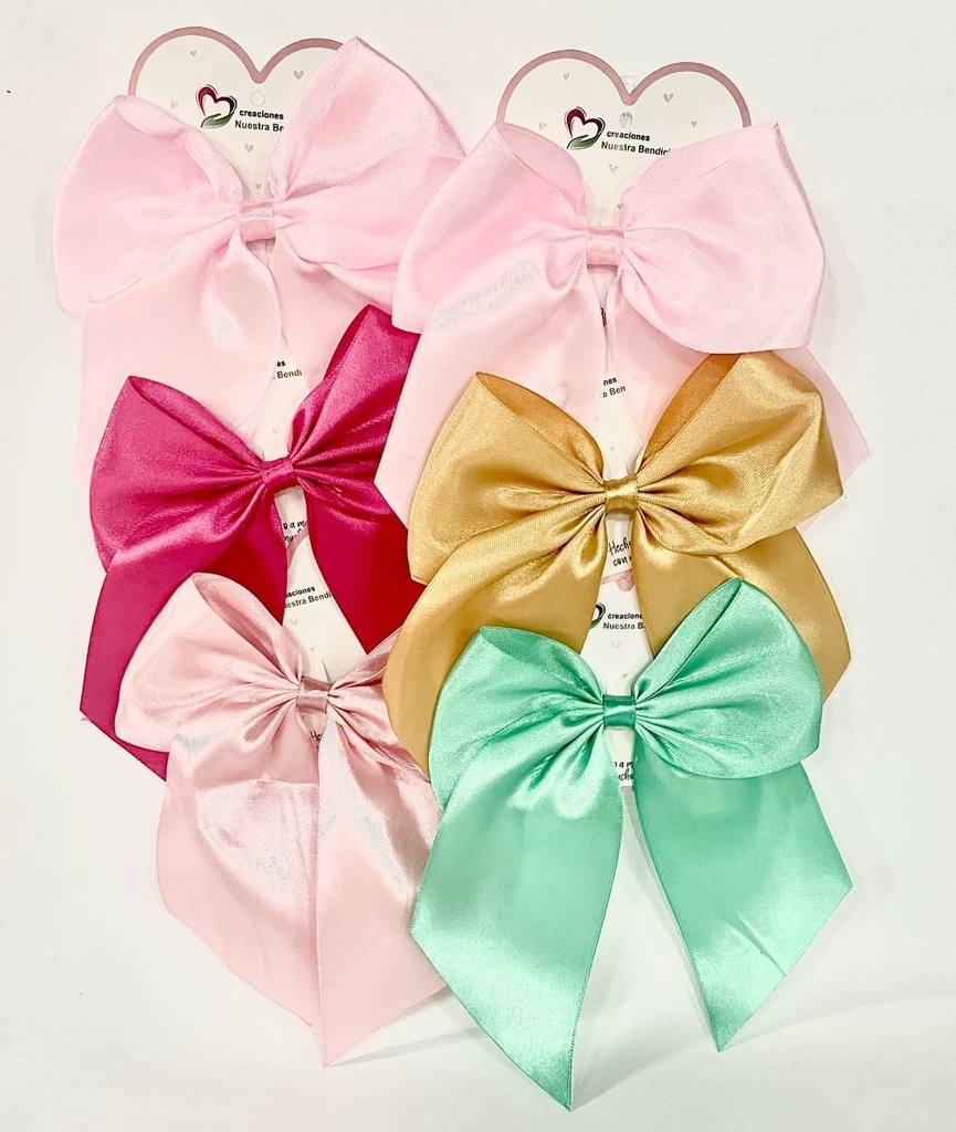 @Moño coquette grande bolsa x12 