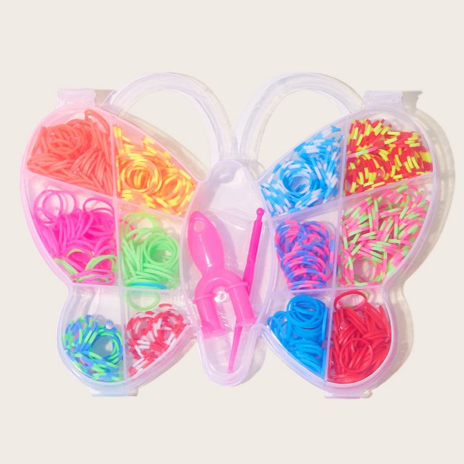 (3S24-94)Caucho para hacer manillas figura surtida 