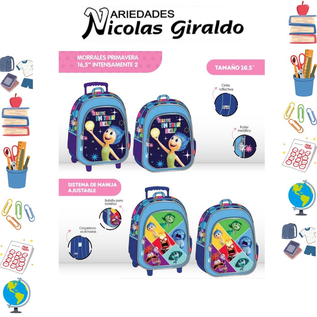 Morral prim. personaje grande intensamente 2