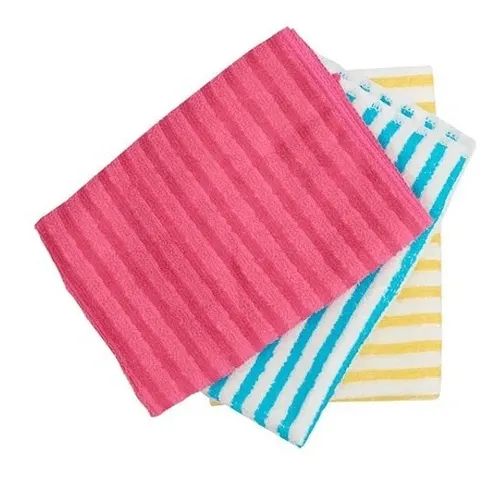 Limpion micro fibra rayas x12