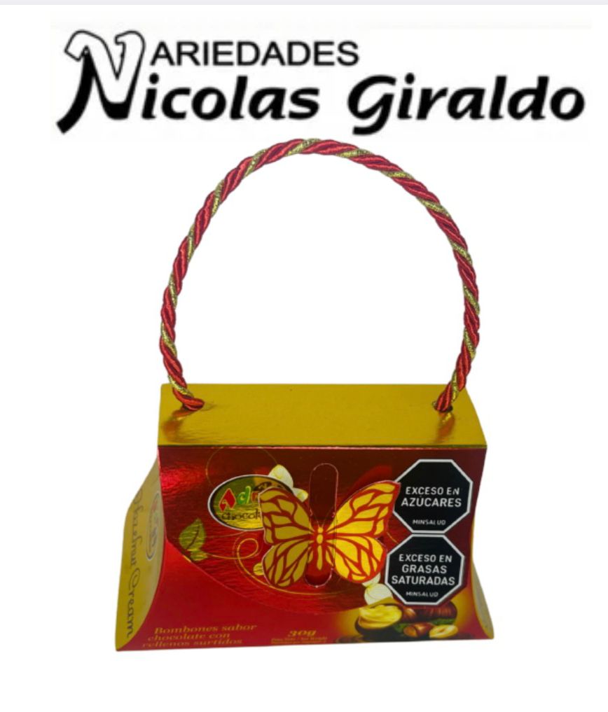Chocolate adro mini cartera x30grm