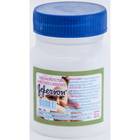 Vaselina jeferson x60 ml mediana paquete x12