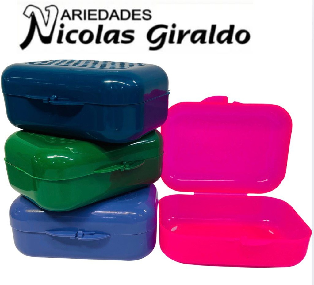 Jabonera cuadrada  PQT X12