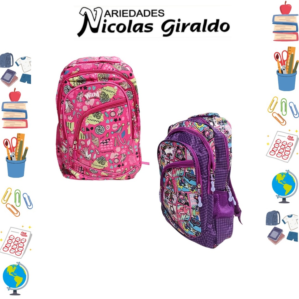 @Morral  grande estampado dama surtido