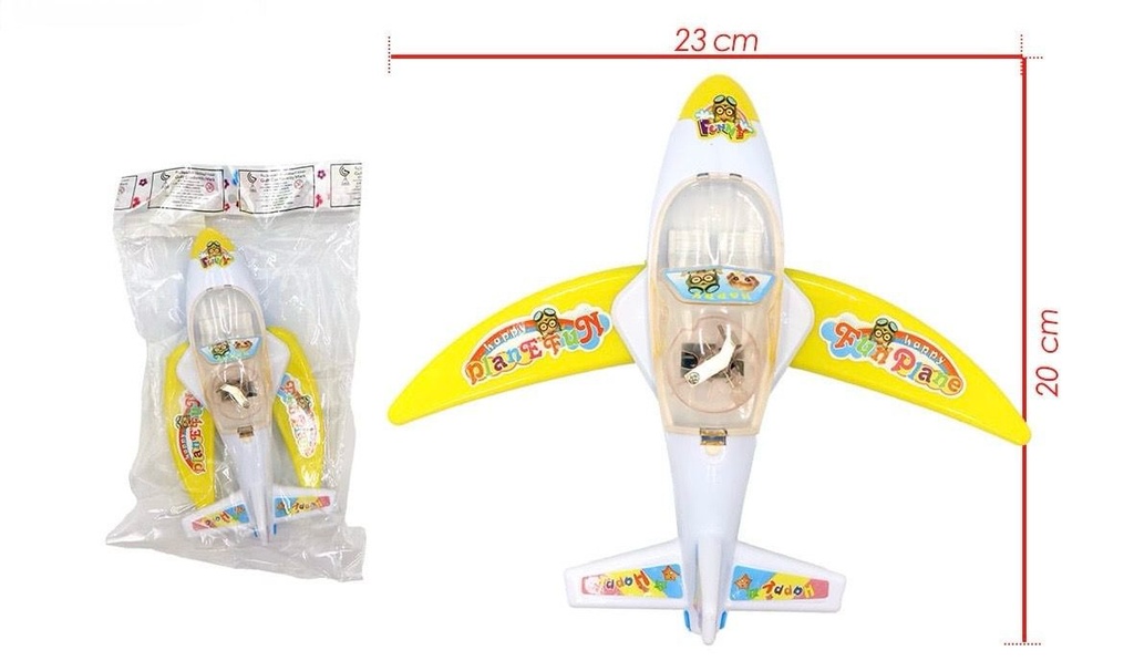 Avion cuerda mediano 