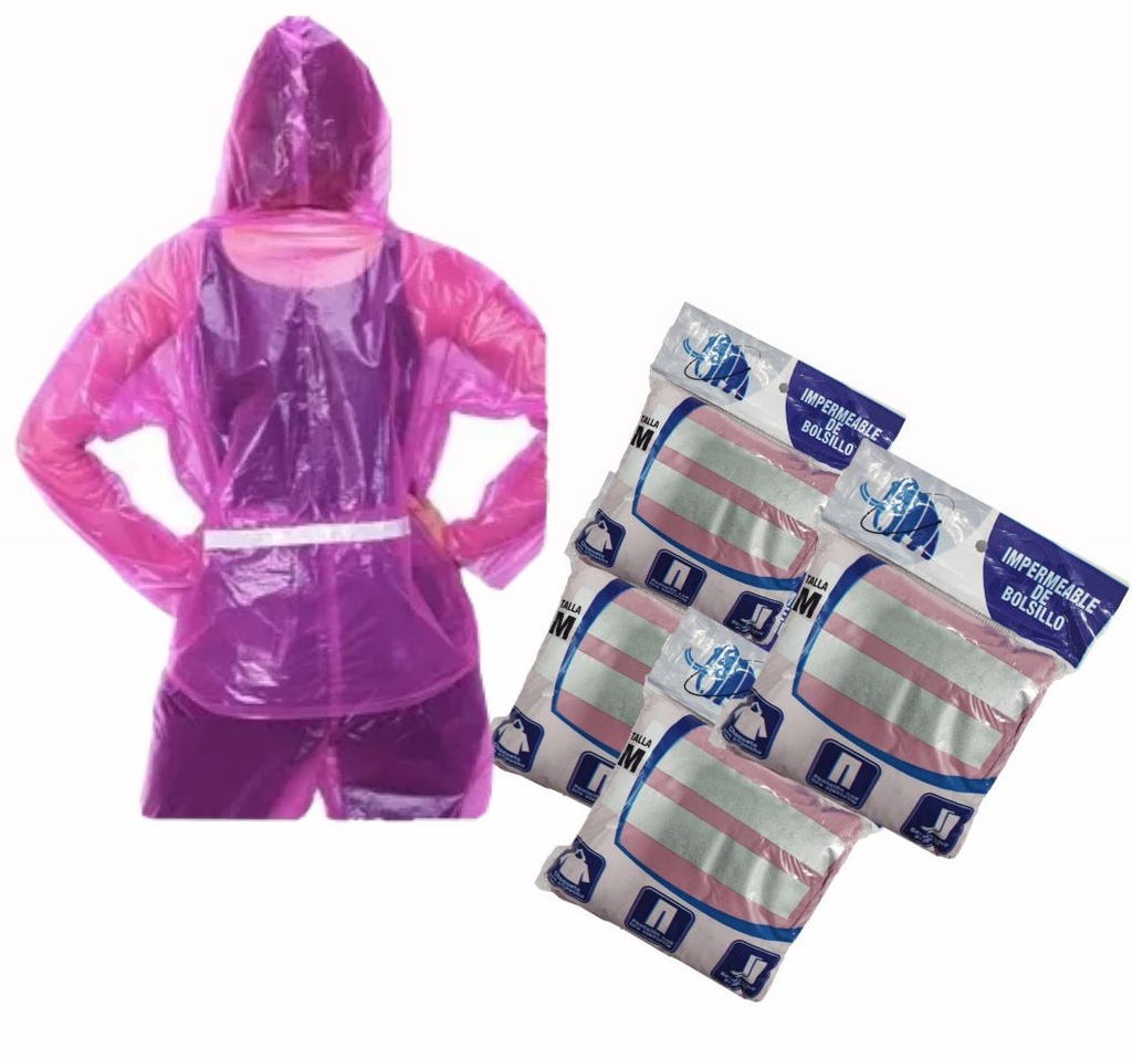 Impermeable reflectivo talla M 