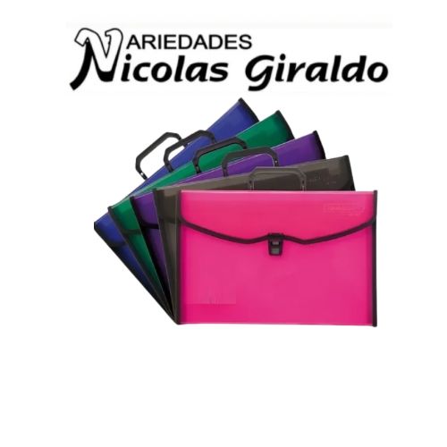 Carpeta archivador oficio 13 bolsillos 