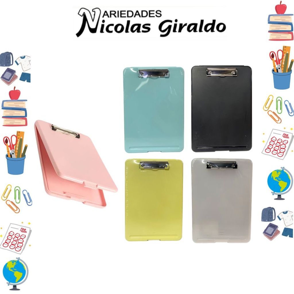 Tabla de apoyo con carpeta eterna 