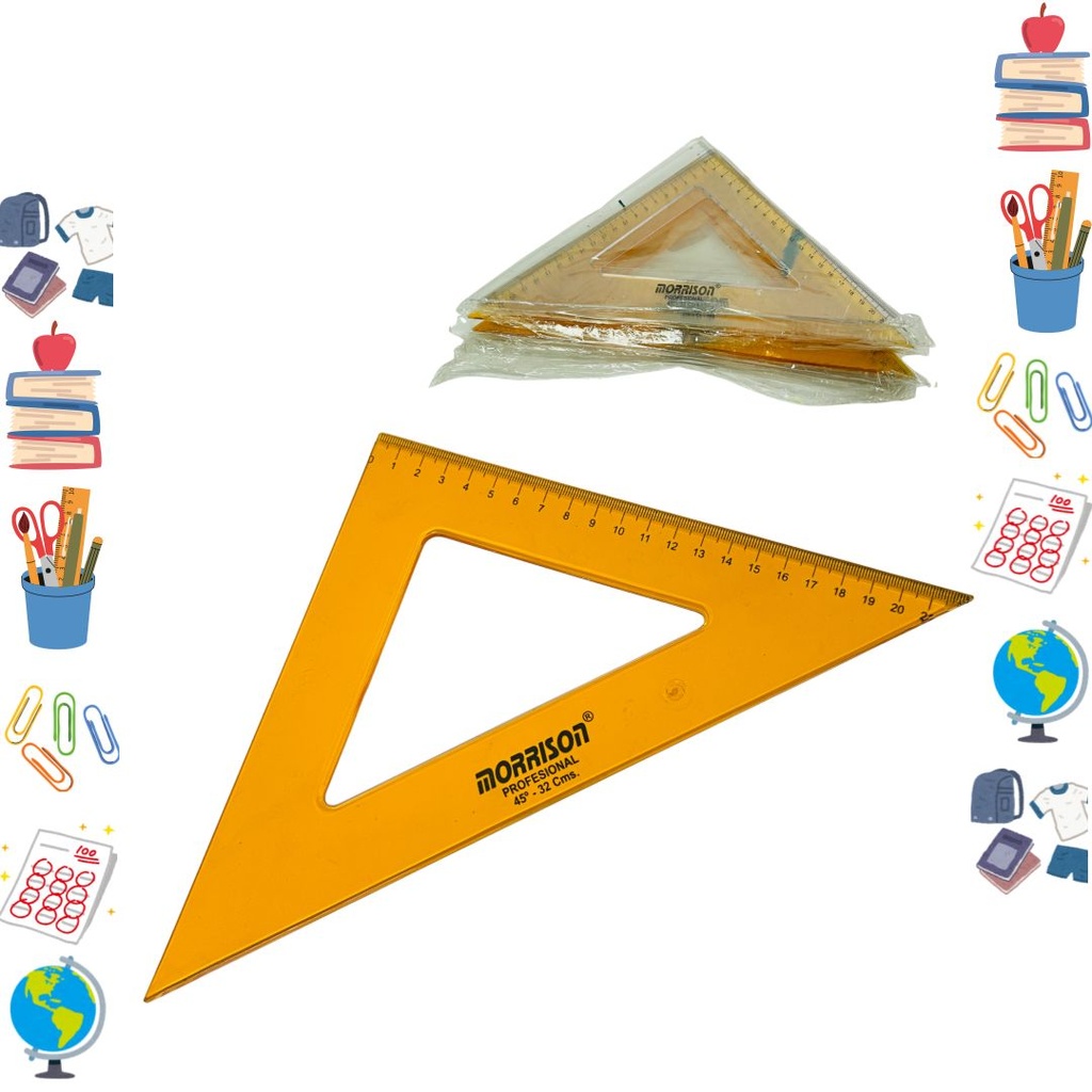 Escuadra Morrison 45-32 paquete x10 