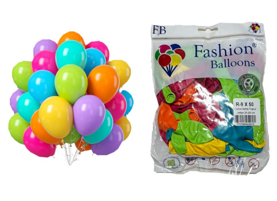 (842167)Bomba ballons r9x50 surtida