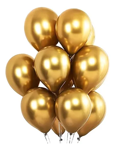 Bomba ballons r9x50 cromado dorado