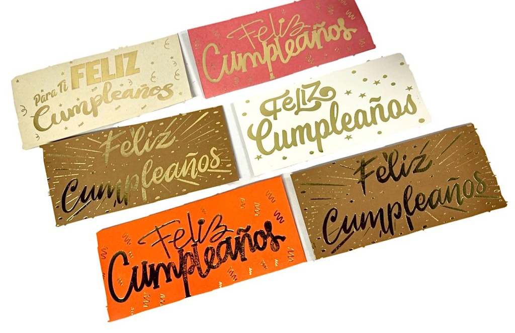 Lluvia sobre kraft colores t.o. cariñito