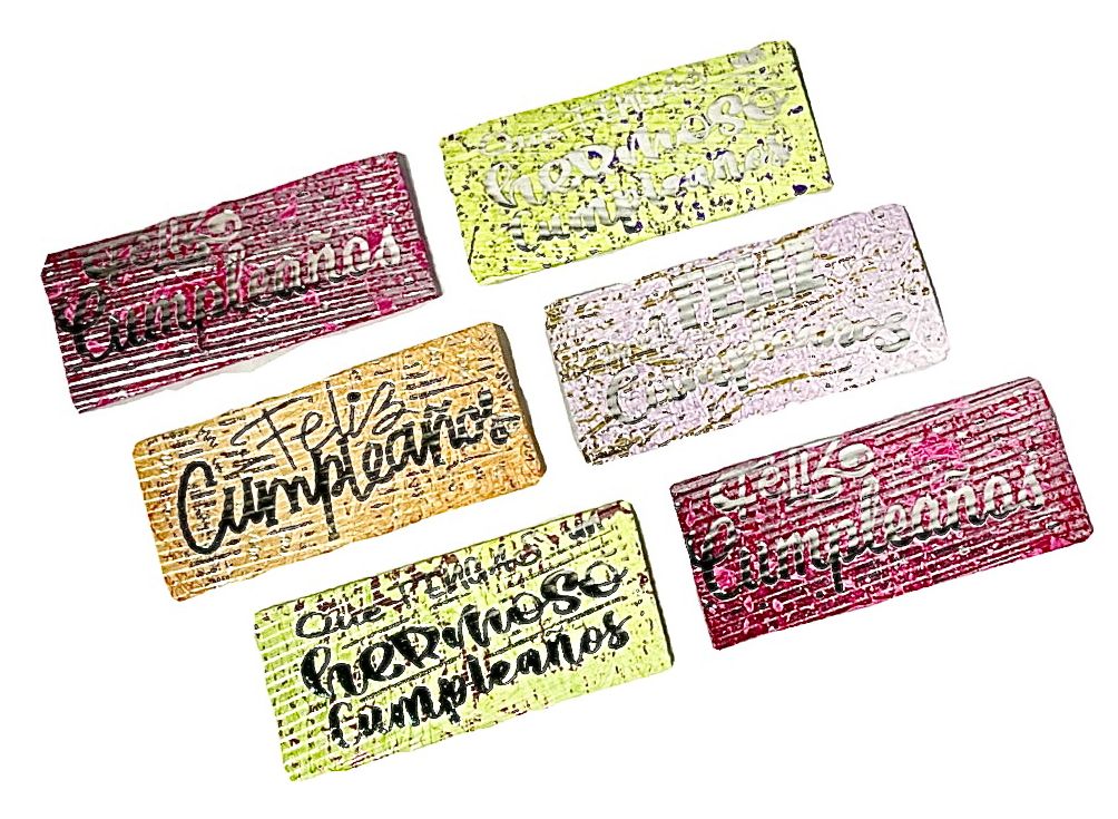 Lluvia sobre corrugada surtida cariñito