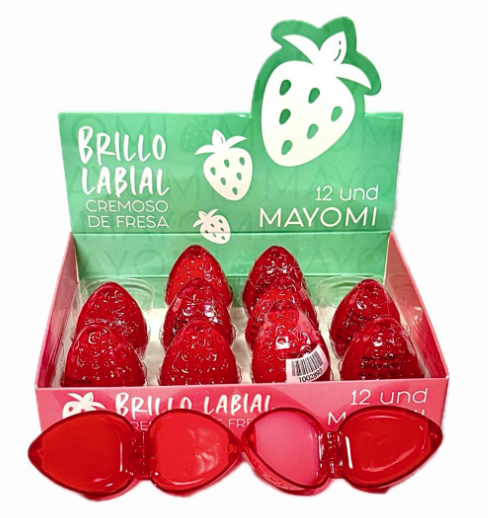 Brillo fresa caja x12