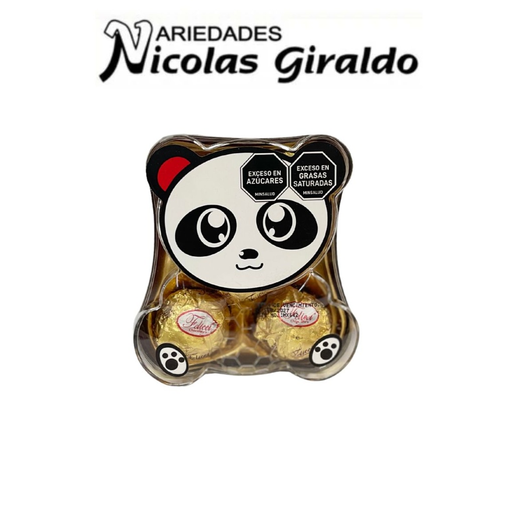 Chocolate feliccie oso x5