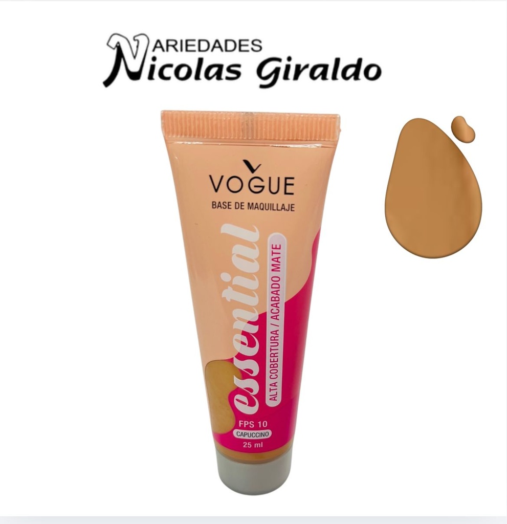 Base vogue esencial capuccino