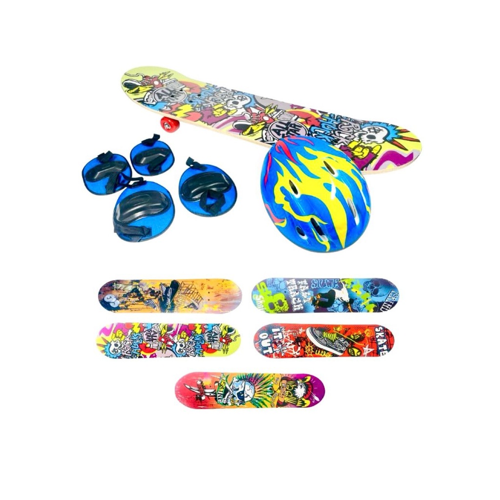 Patineta tabla grande con acessorios 