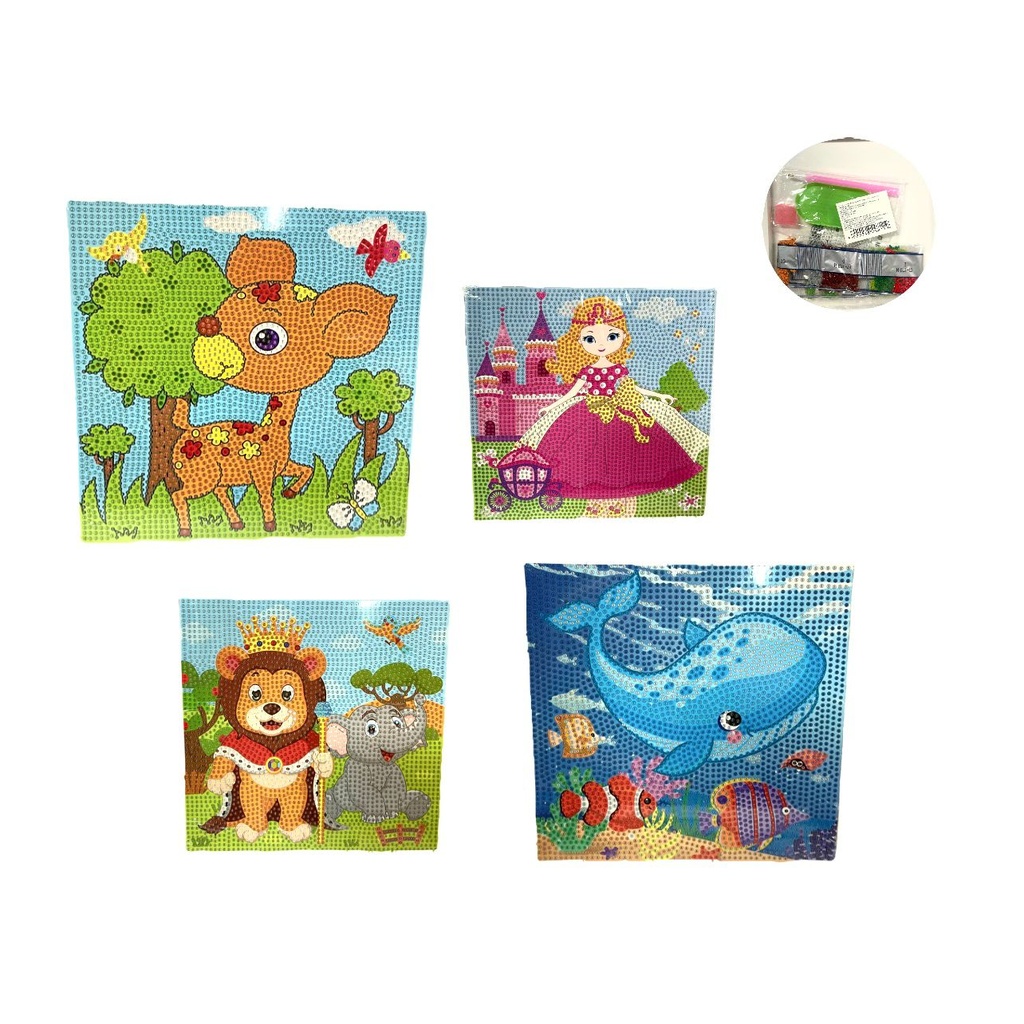 Cuadro Didactico infantil de puntear mdn 