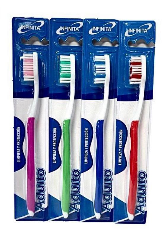 Cepillo dental infinita adulto x12 unidades 