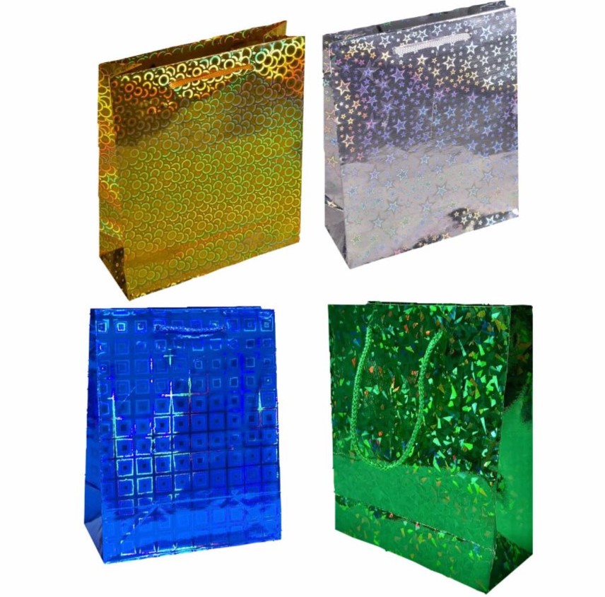 @Bolsa regalo tornasol semi mediana 23x27 PQT X12 