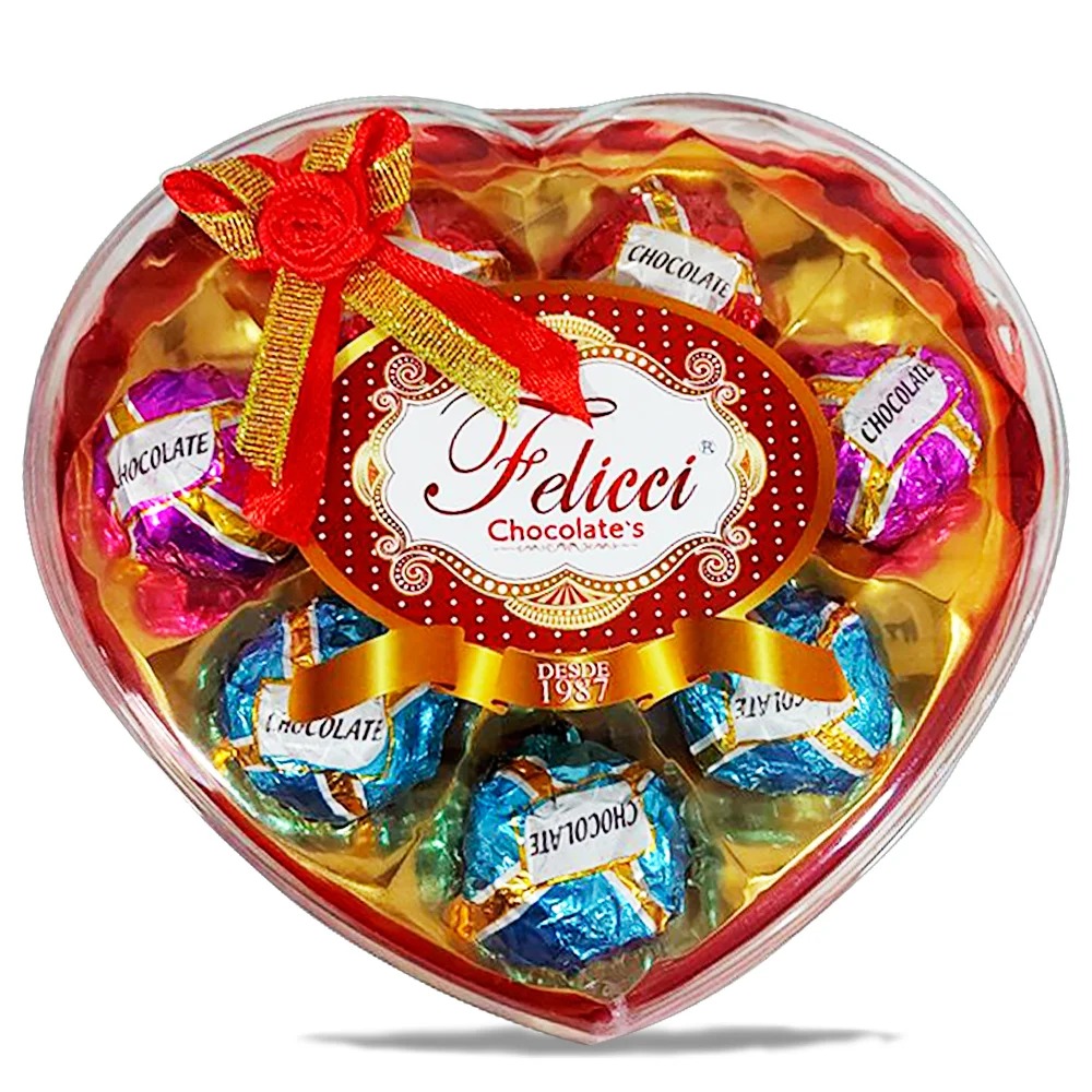 Chocolate feliccie corazon X8 