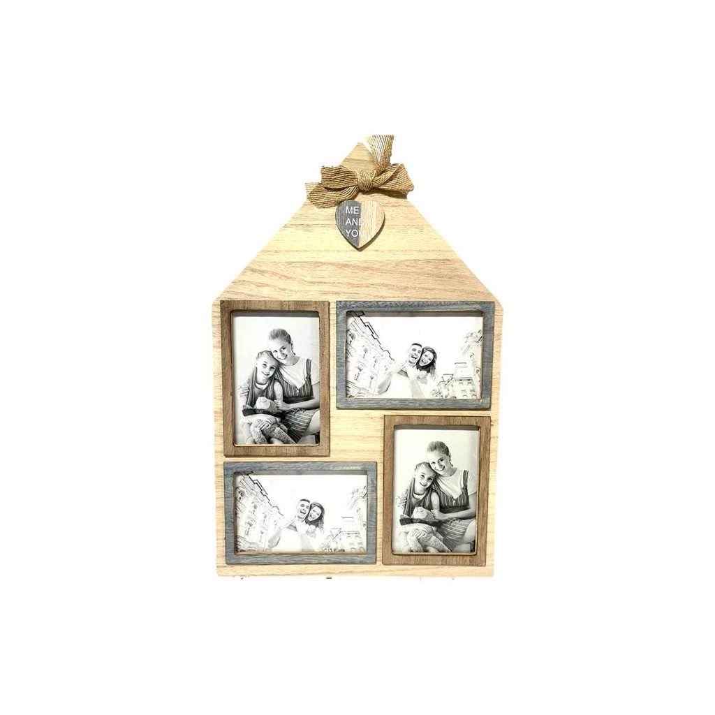 Porta retrato casa x4 