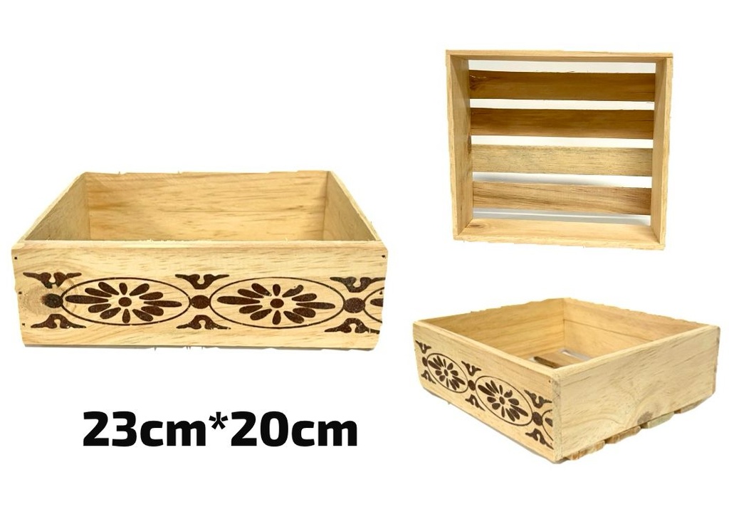 Canasta madera #2 grabada