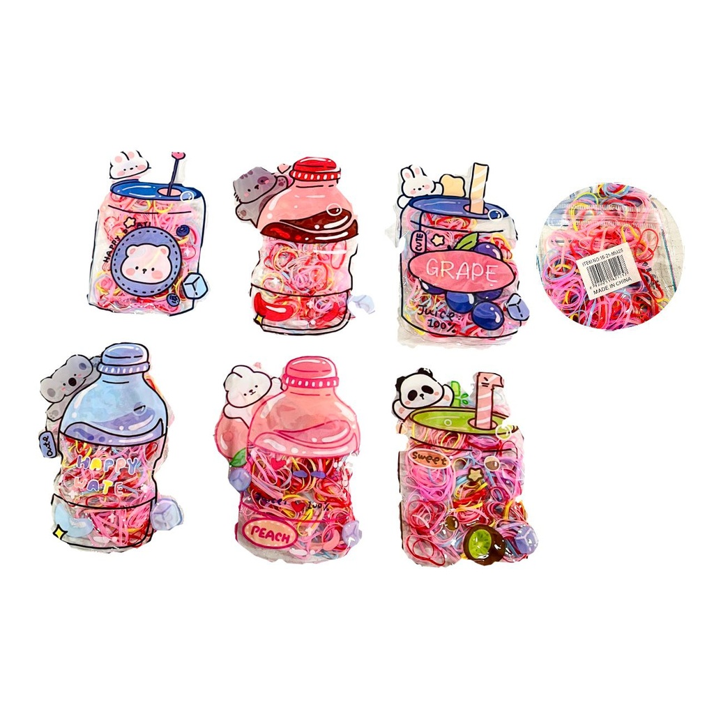 Caucho gomelo cartera color pastel suave paquete x12 