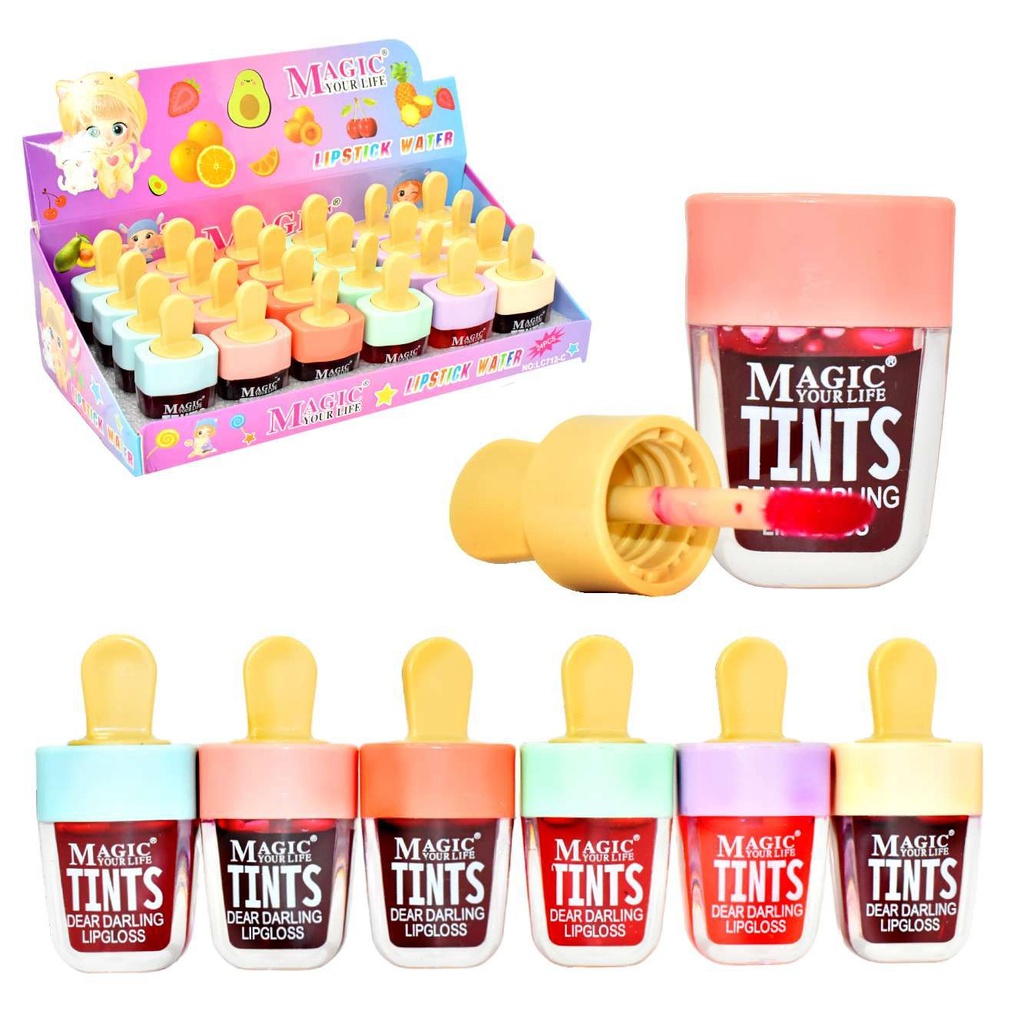 (L946)Tinta labios paletas