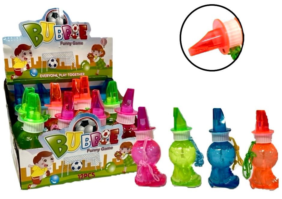 Burbujero pito caja x12