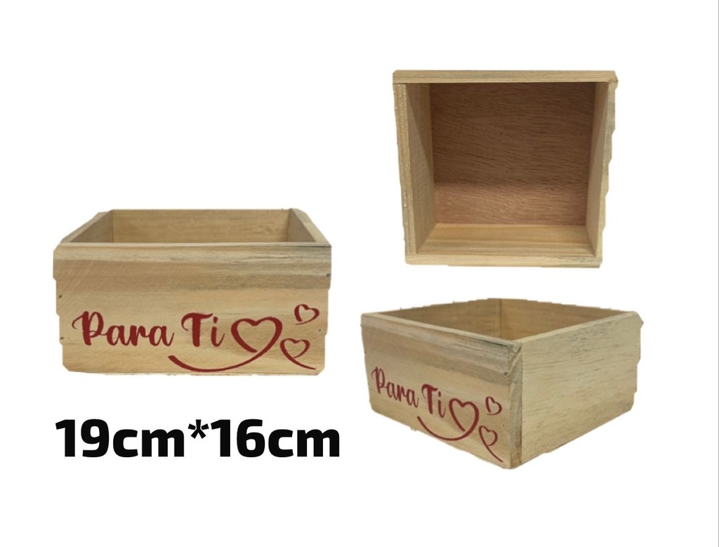 Canasta madera #2 sublimada