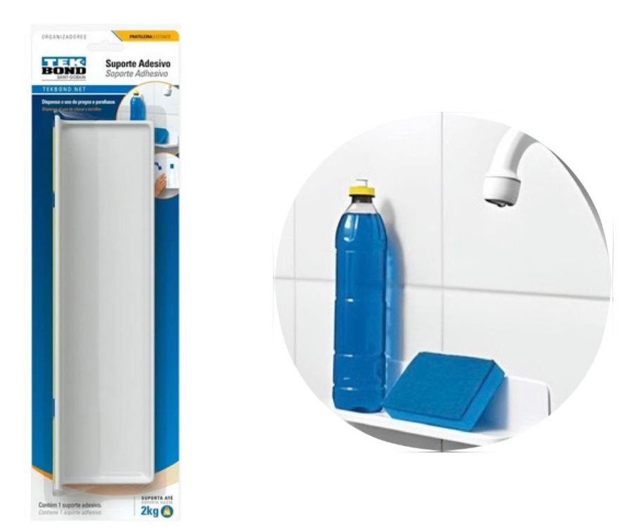 Soporte adhesivo champucera  