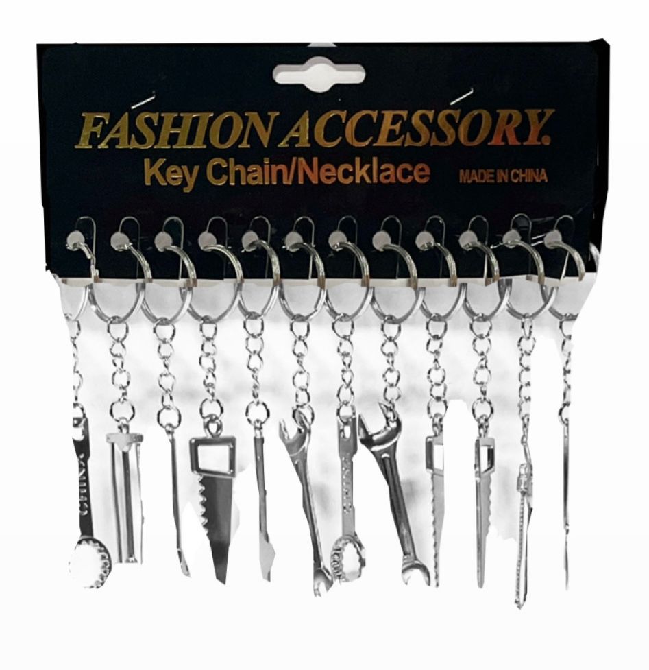 Llavero herramienta metal pqt x12